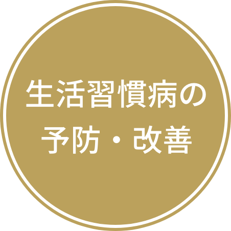 生活習慣病の予防・改善