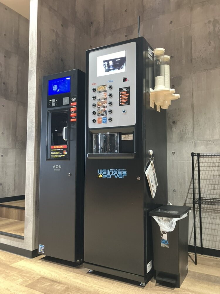 有料水素水サーバー・有料プロテインサーバーを完備しております！（稲美ジョイフルプラザ店|兵庫県加古郡のフィットネスジム）