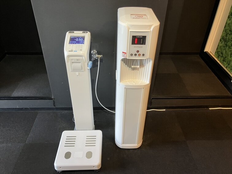水素水サーバー、体組成計無料でご利用いただけます！（矢吹店|福島県西白河郡のフィットネスジム）