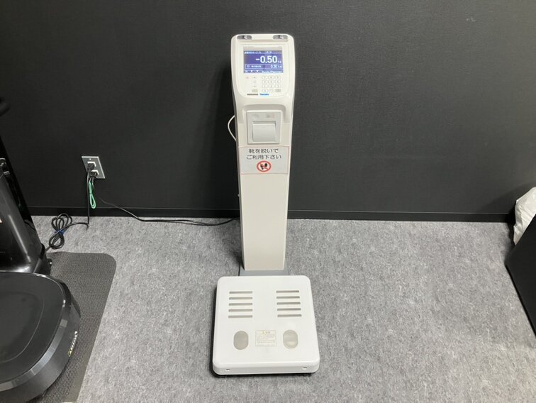 体組成計で身体の変化をチェック！（米沢店|山形県米沢市のフィットネスジム）