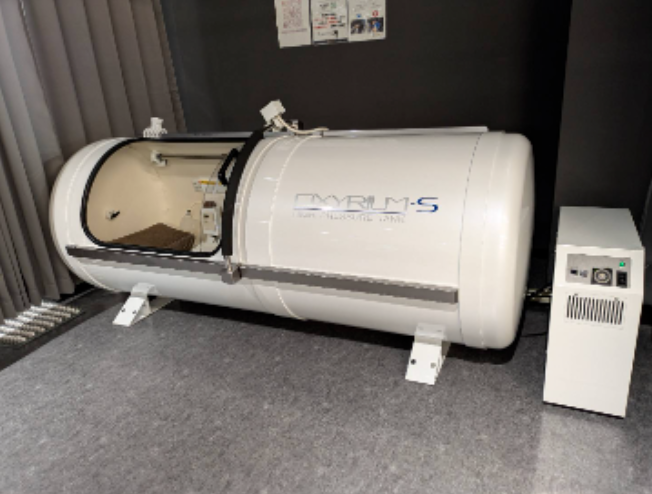 酸素カプセルオプションあります！疲労回復や集中力アップの効果が期待できます♪（ 北鈴蘭台店|兵庫県神戸市北区のフィットネスジム）