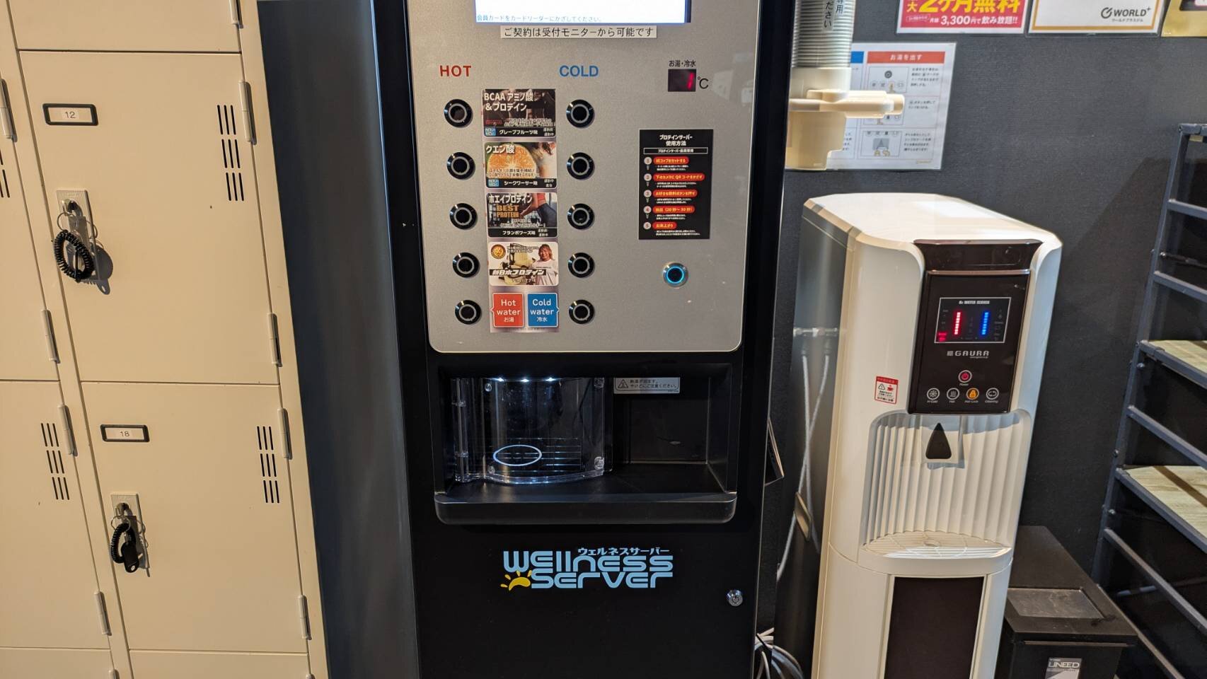 プロテインサーバー飲み放題！※別途契約が必要です（宗像店|福岡県宗像市のフィットネスジム）