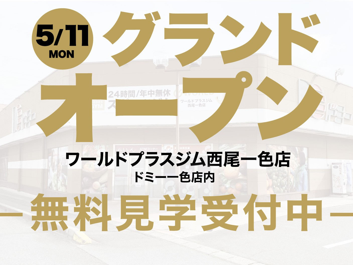 （西尾一色店|愛知県西尾市のフィットネスジム）