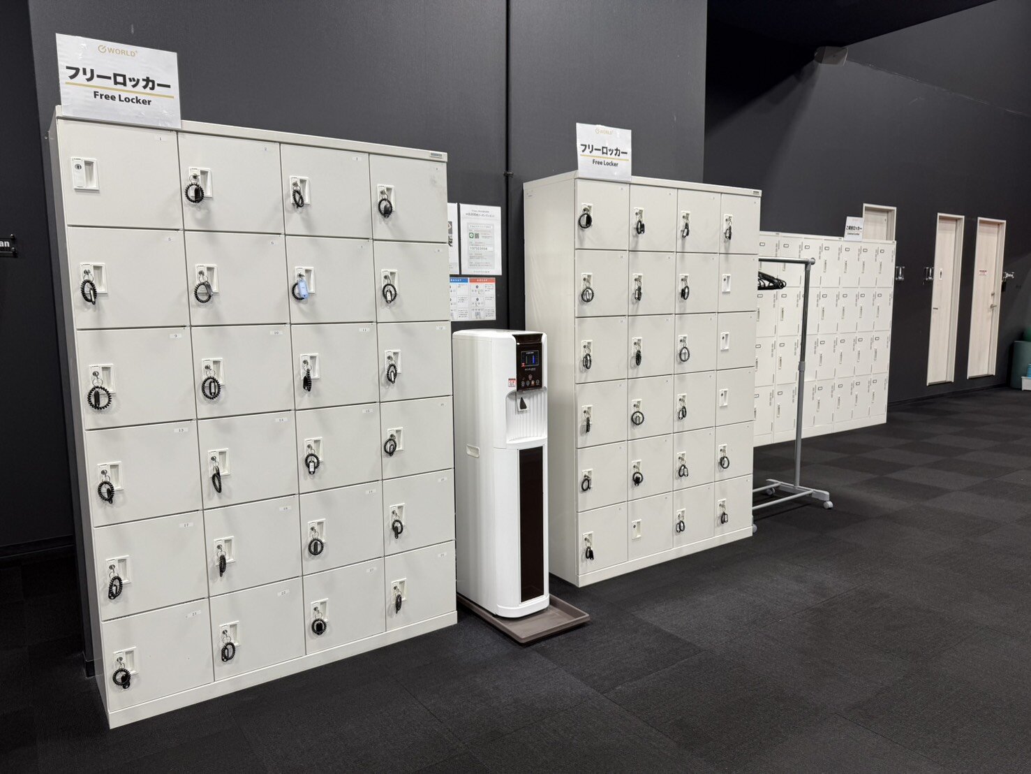 鍵付き無料ロッカー有(契約ロッカー有)(龍ヶ崎店|茨城県龍ヶ崎市のフィットネスジム)